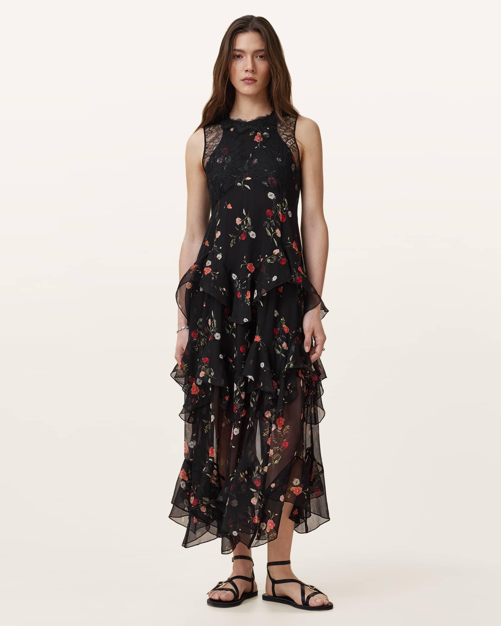 Quinn Floral Print Dress Product Image