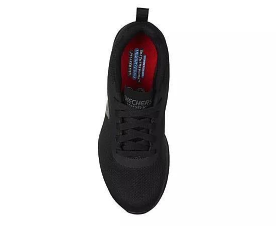 Skechers Work™ Relaxed Fit® Ultra Flex 3.0 SR Jinie Women's Shoes, Size: 7 Wide, Black Product Image