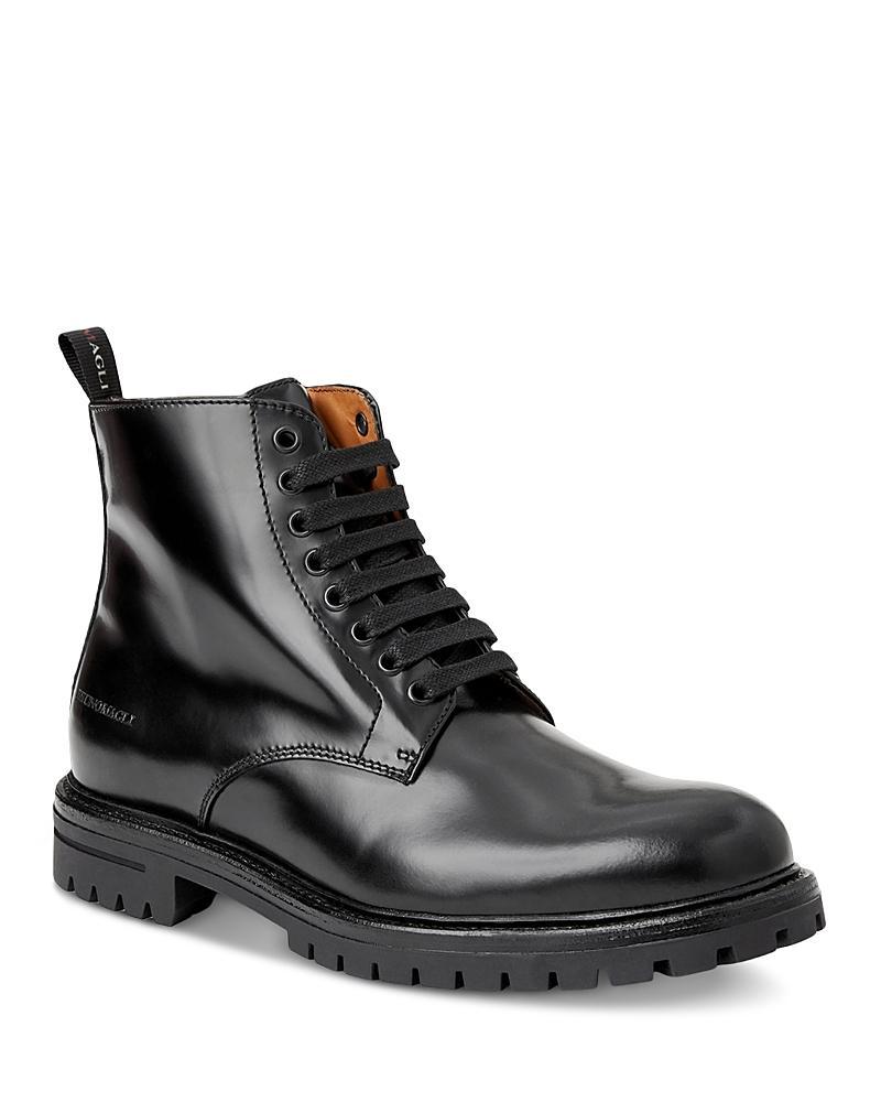 Bruno Magli Mens Griffin Lace Up Lug Sole Boots Product Image