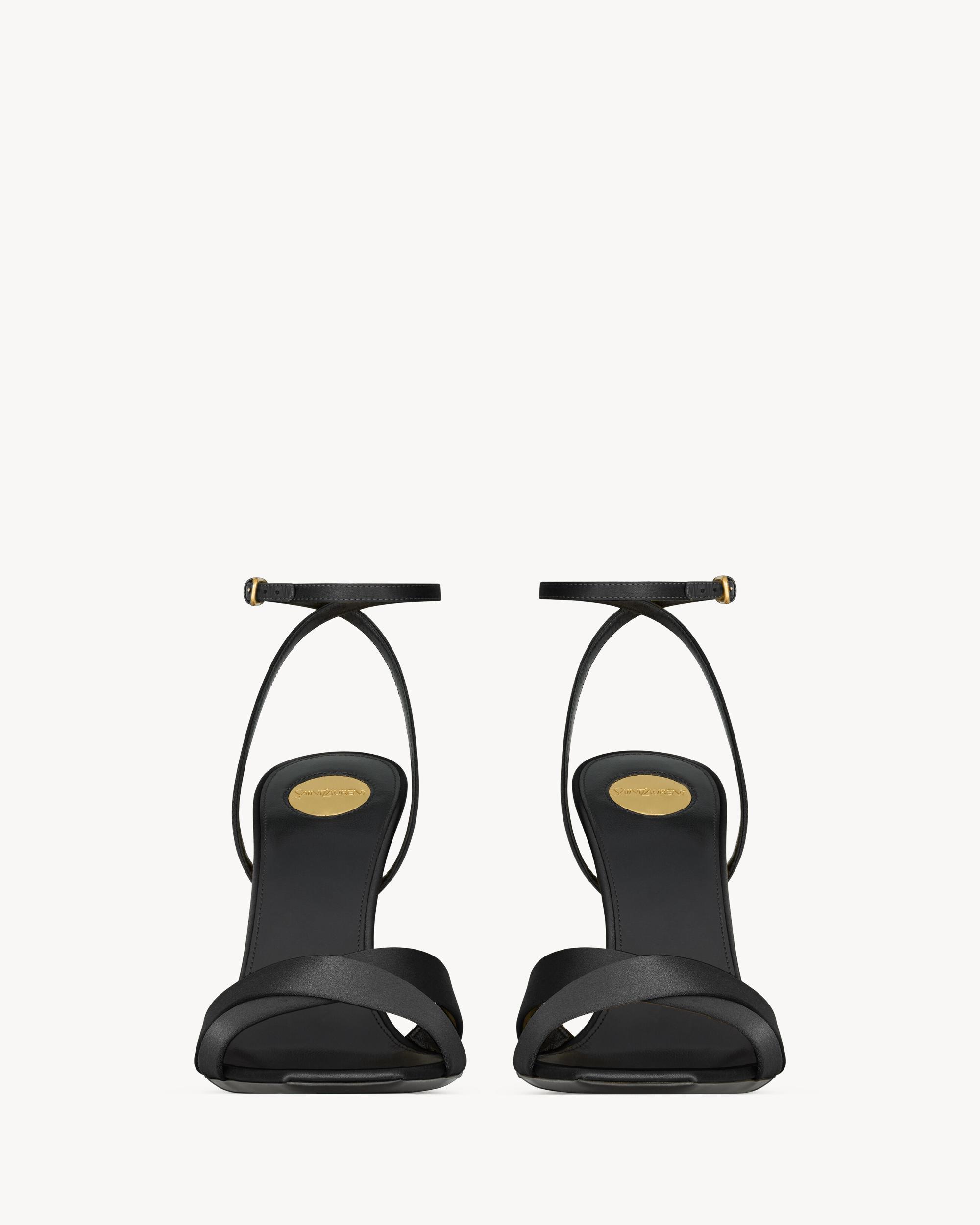LUCIENNE wedges in satin crepe Product Image