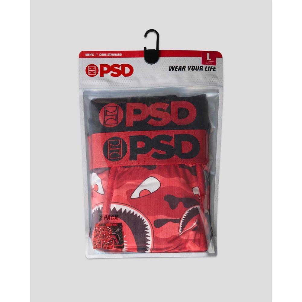 PSD Men's Red Warface Print Briefs - Camo/Black Product Image