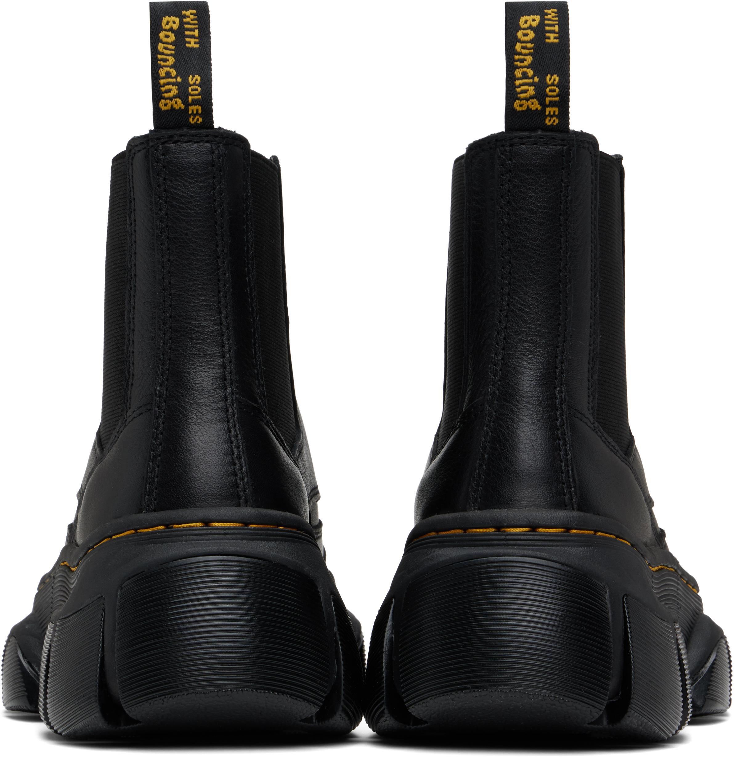 DR. MARTENS' Black 2976 Beta Dmxl Boots In Black Lunar Product Image
