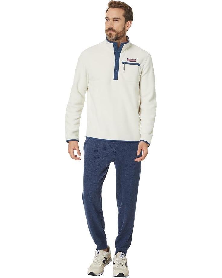 Men's Vineyard Vines Harbor Fleece Quarter-Snap Product Image