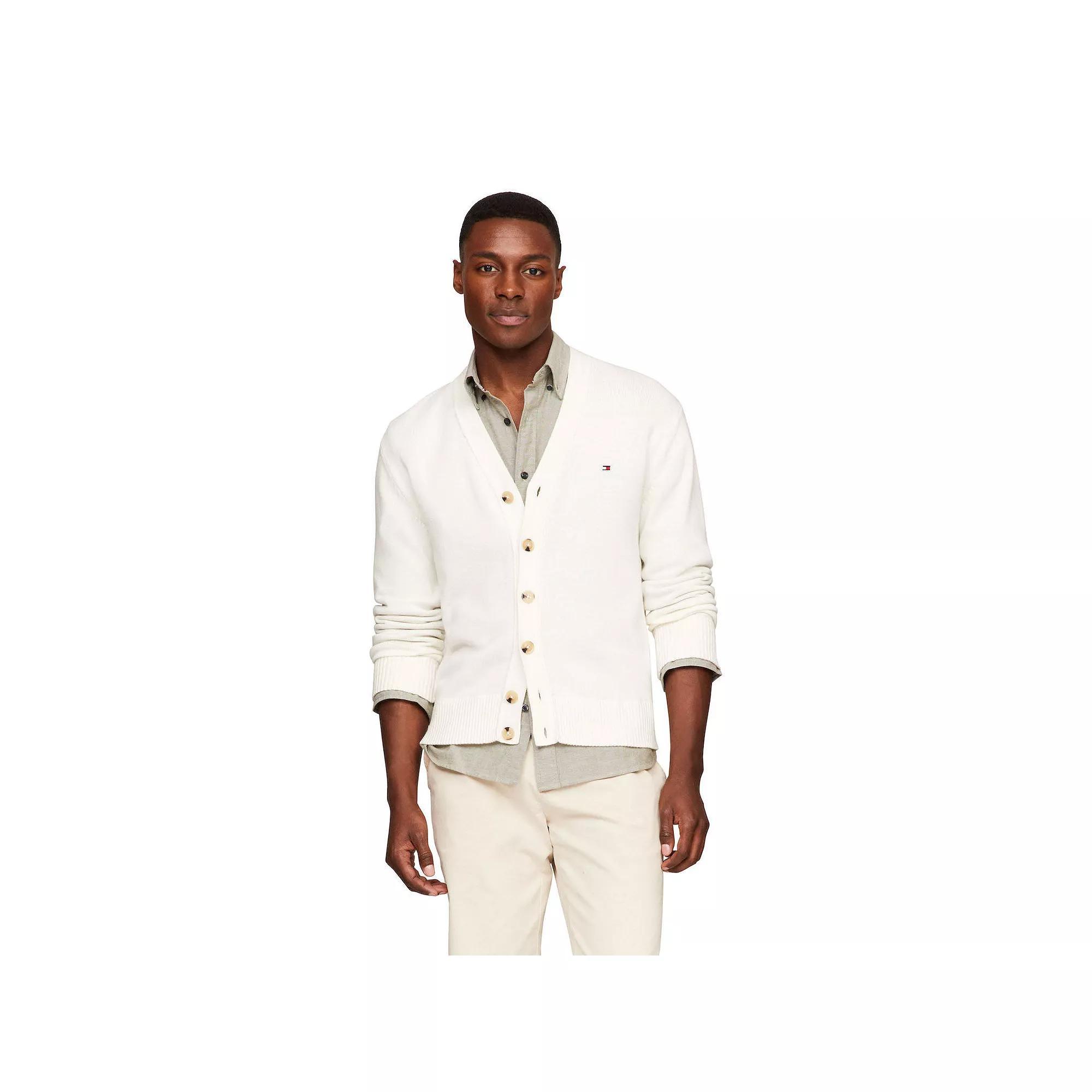 Mens Tommy Hilfiger Jersey Cardigan Product Image