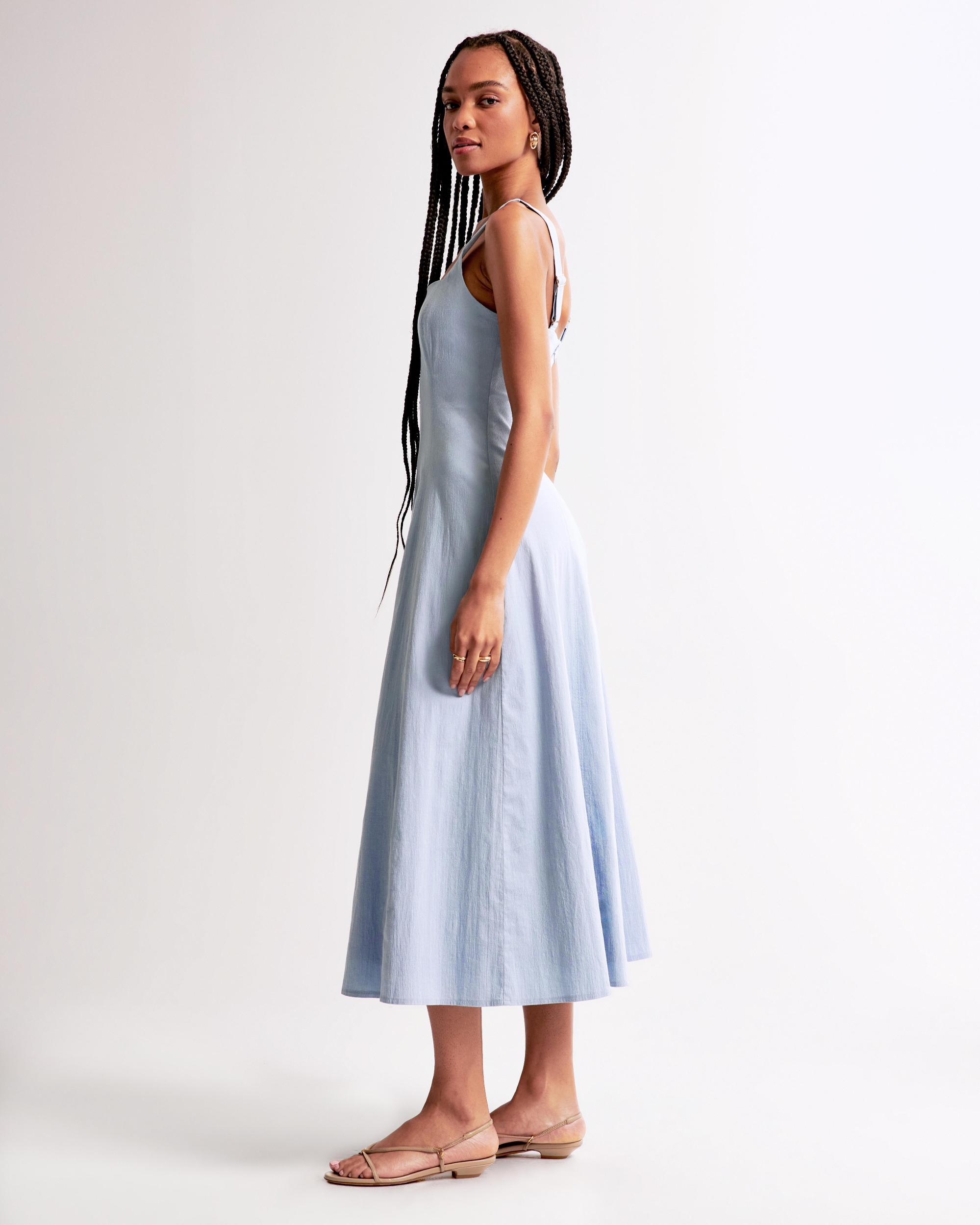 The A&F Mila Midi Dress Product Image