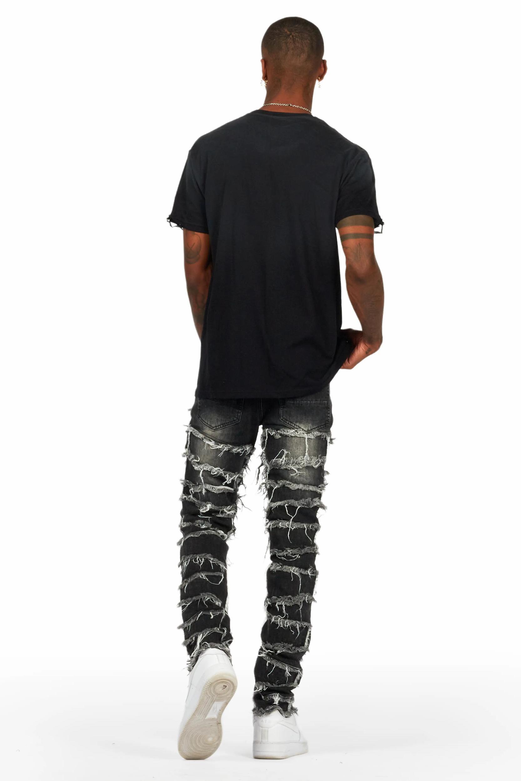 Shake Dark Grey  Slim Fit Jean Male Product Image