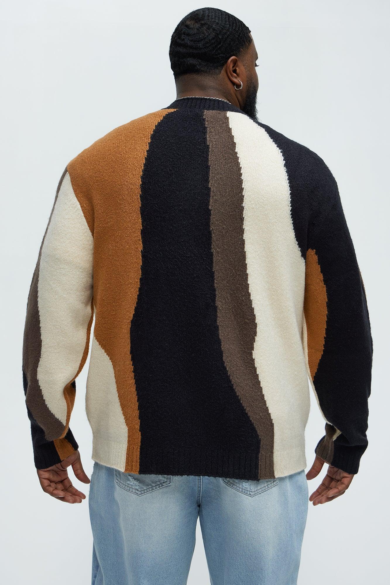 After Hours Sweater - Brown/combo Male Product Image