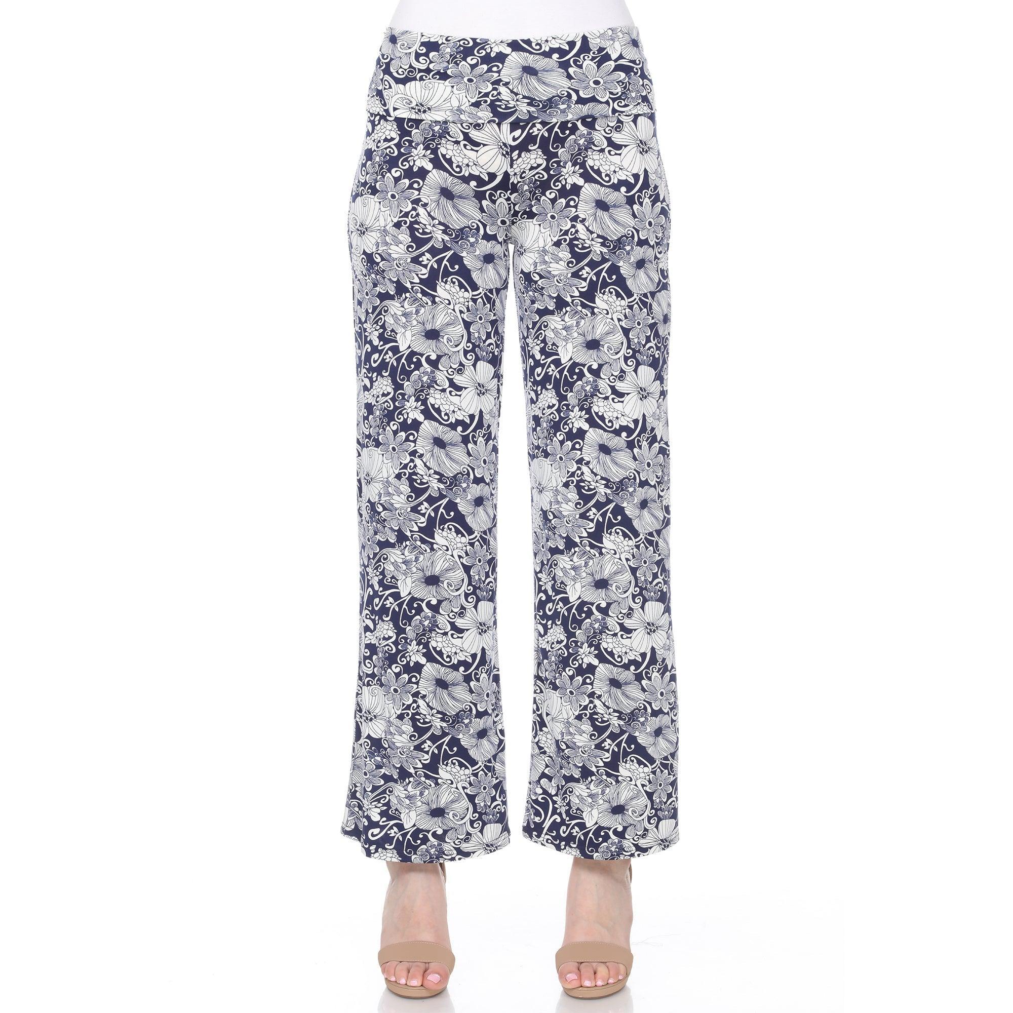 Floral Paisley Palazzo Pants Product Image