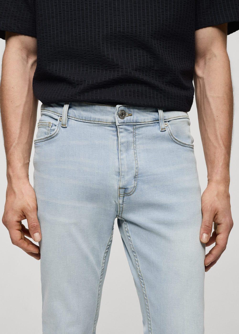 MANGO MAN - Jude skinny-fit jeans light blueMen Product Image