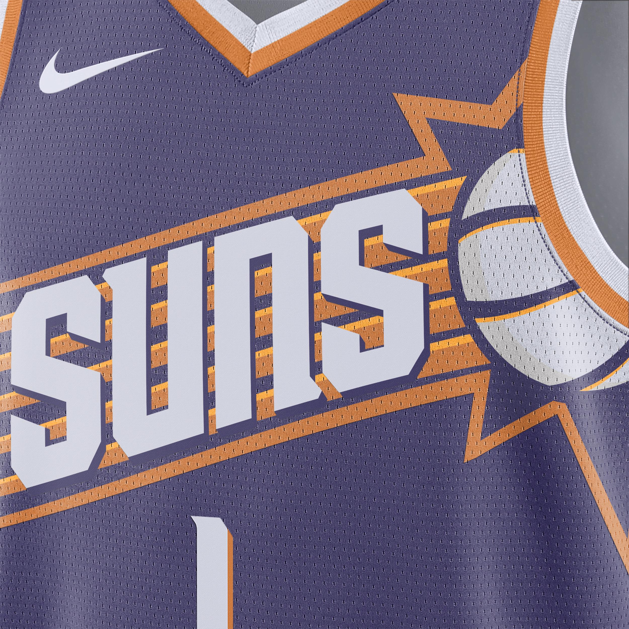Phoenix Suns 2023/24 Icon Edition Nike Men's Dri-FIT NBA Swingman Jersey Product Image