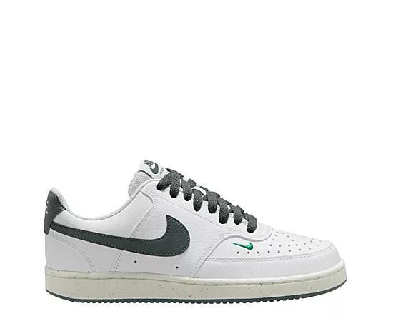 Nike Court Vision Next Nature Women's Low-Top Shoes, Size: 6.5, White Vintage Green Product Image