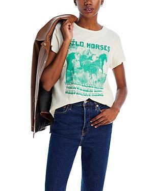 Womens The Boxy Goodie Goodie Cotton Crewneck T-Shirt Product Image