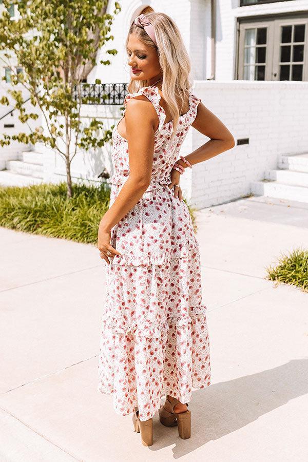 Among The Wildflowers Smocked Midi Product Image