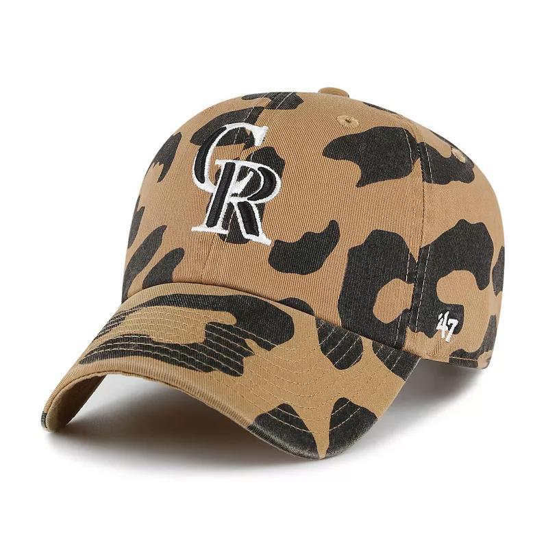 Womens 47 Colorado Rockies Rosette Clean Up Adjustable Hat Product Image
