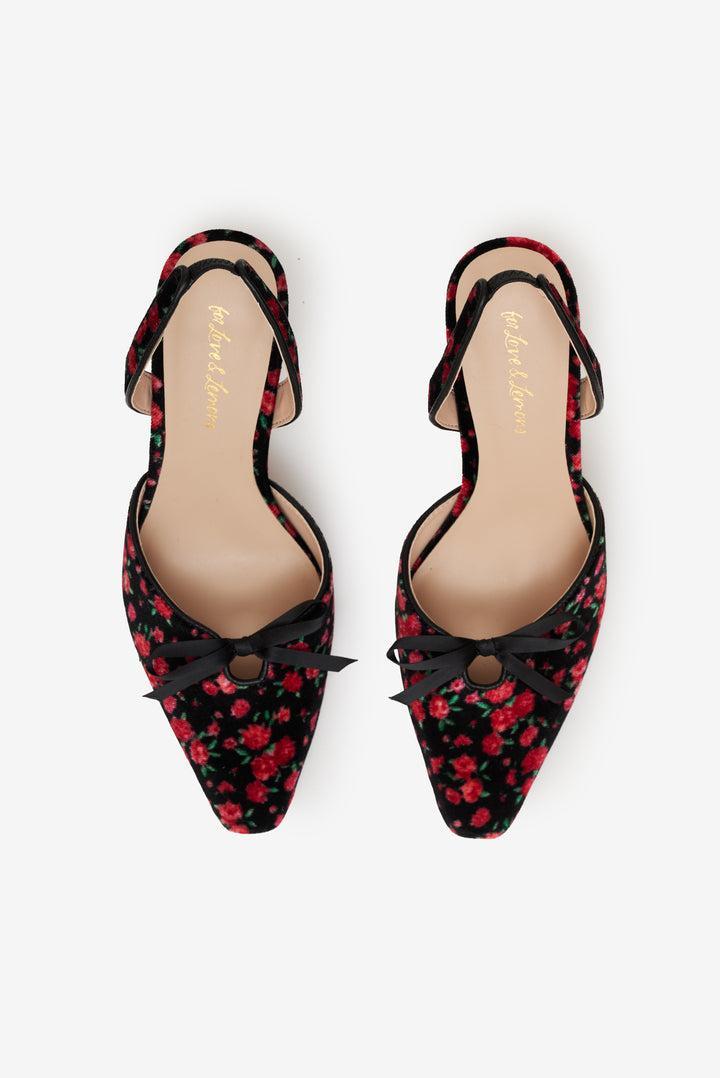 Lyana Heel — Red Product Image