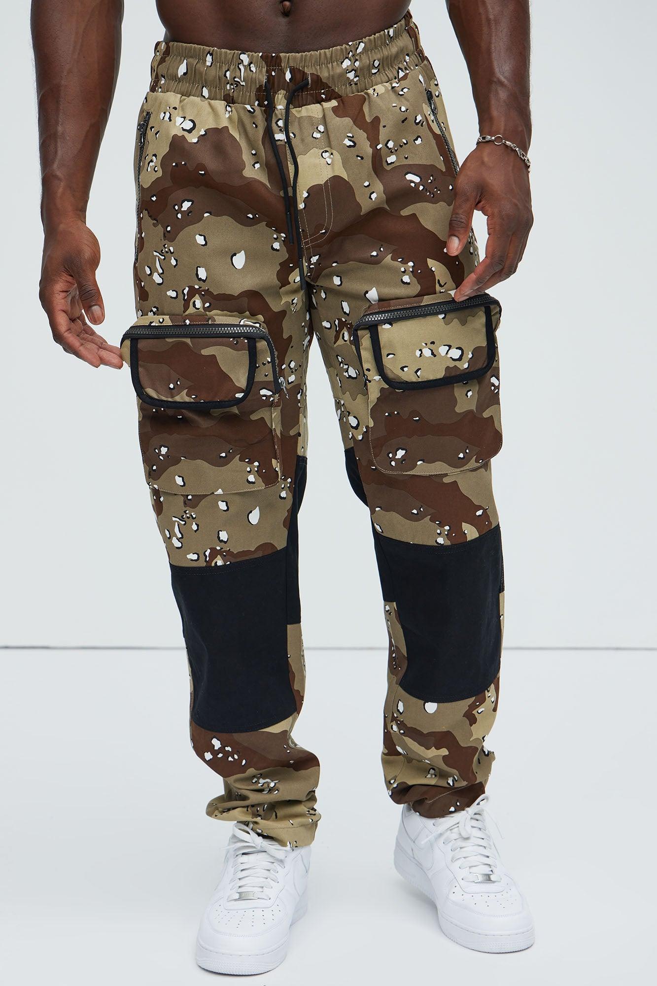 Take No Loss Straight Camo Cargo Pants - Camouflage Product Image
