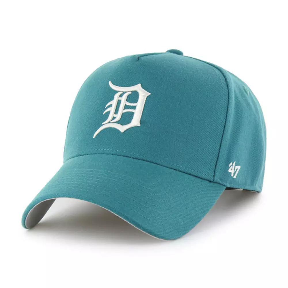 Men's '47  Teal Detroit Tigers Ballpark Offside Adjustable Hat, Blue Product Image