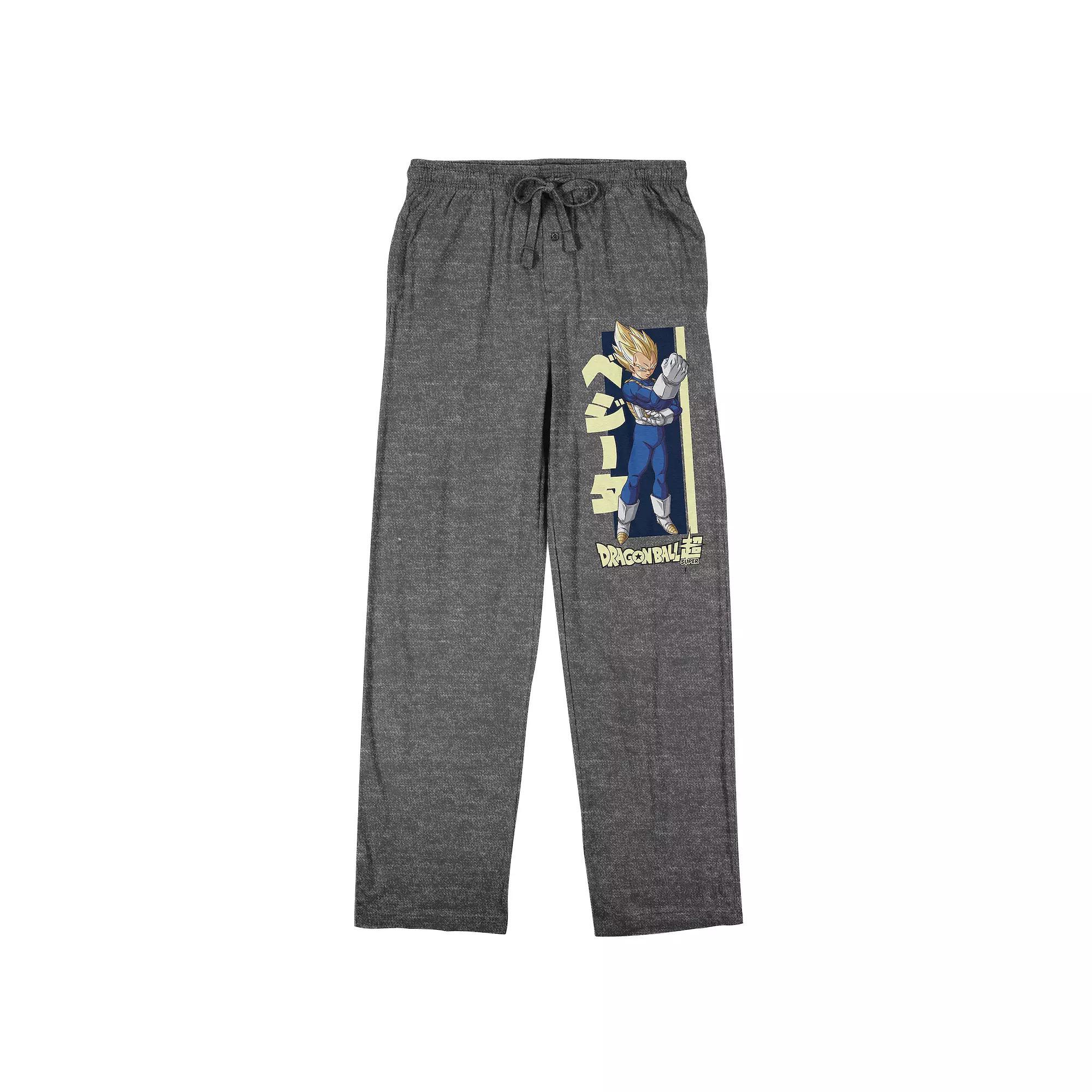 Men's Dragon Ball Super Pajama Pants, Size: Large, Gray Product Image
