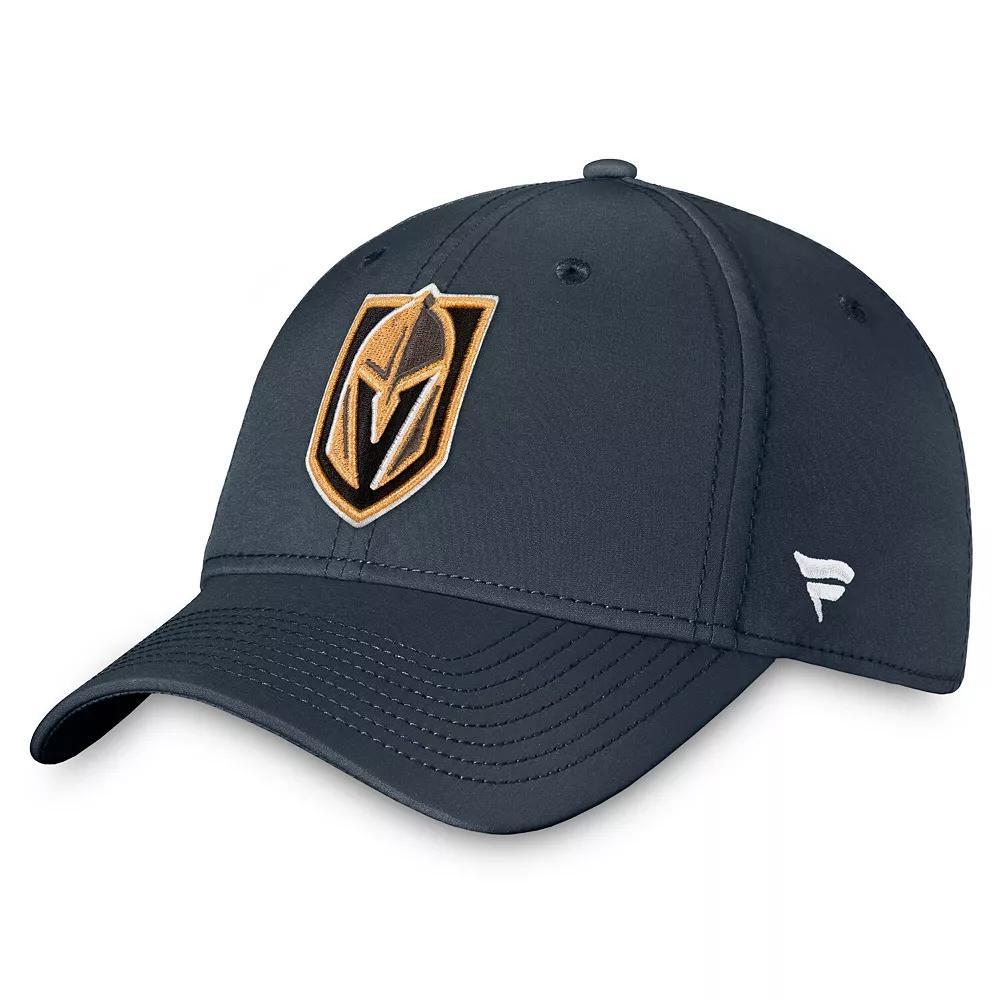Men's Fanatics Charcoal Vegas Golden Knights Core Primary Logo Flex Hat, Size: Medium/Large, Lvk Charco Product Image