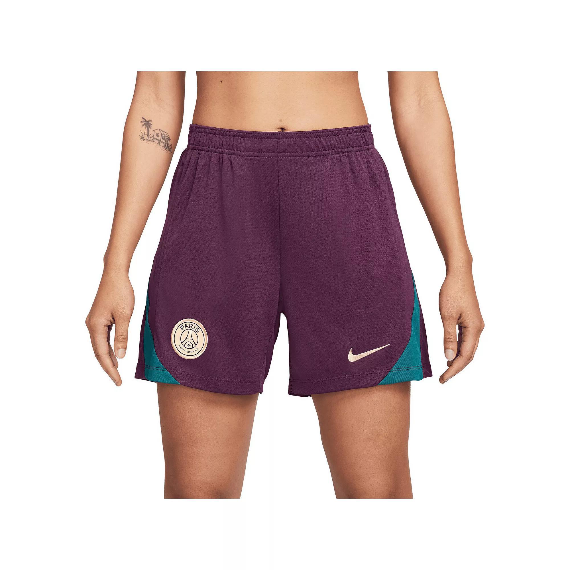 Women's Nike Burgundy Paris Saint-Germain 2024/25 Strike Performance Shorts, Size: XL, Psg Med Re Product Image