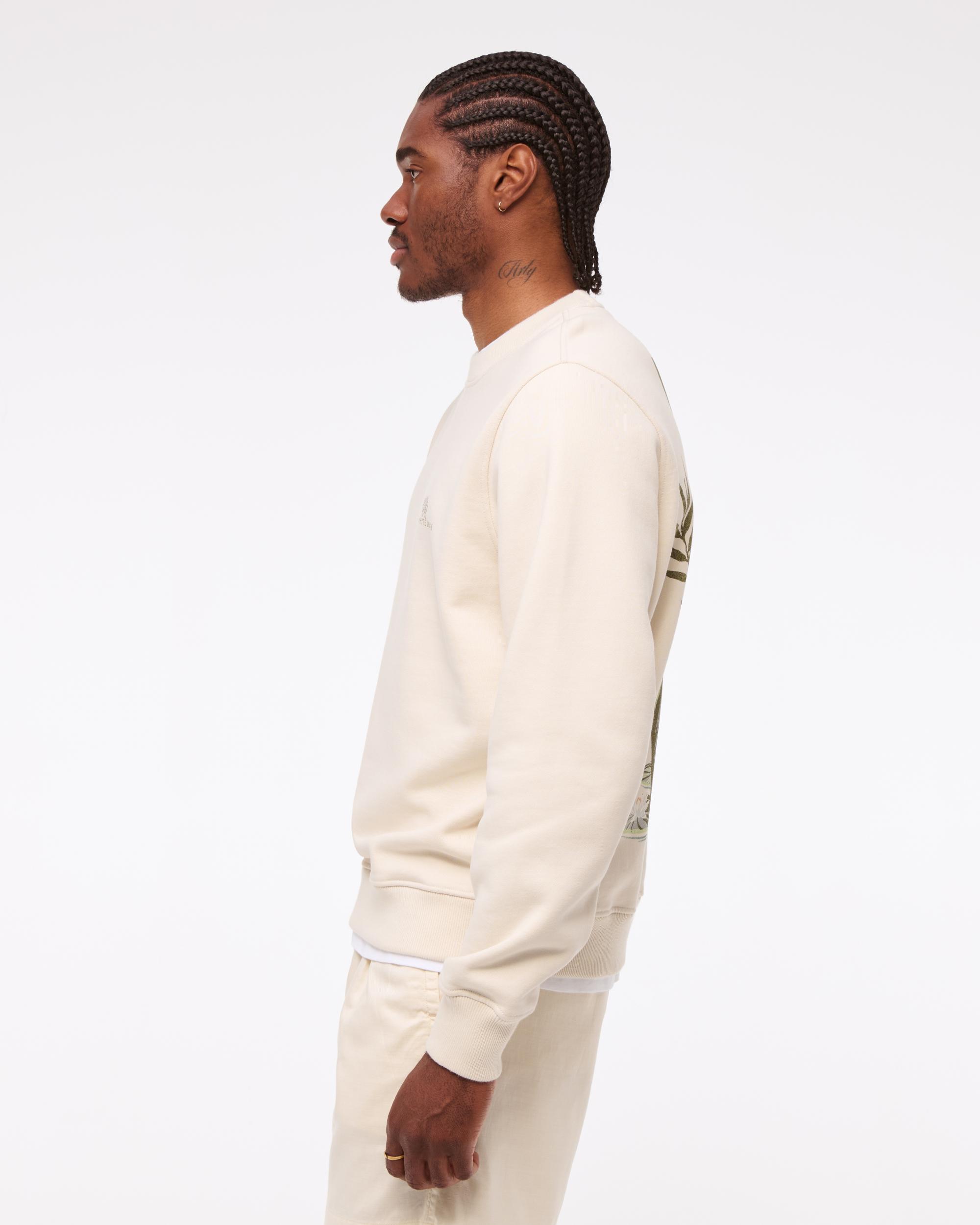 The White Lotus Graphic Crew Sweatshirt Product Image