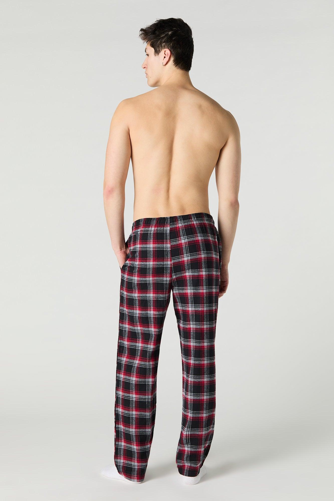 Plaid Pajama Pant Male Product Image