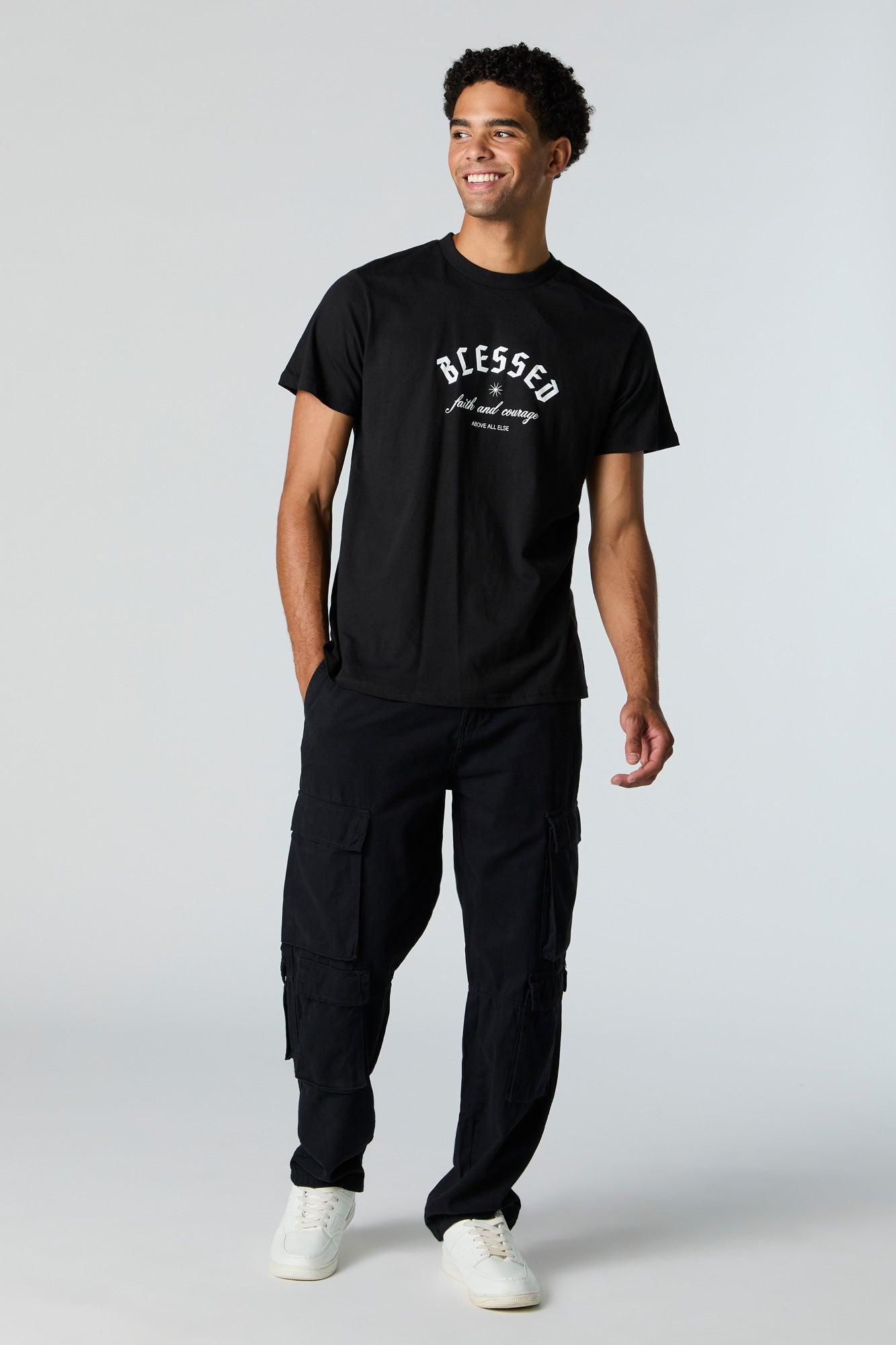 Blessed Graphic T-Shirt Male Product Image