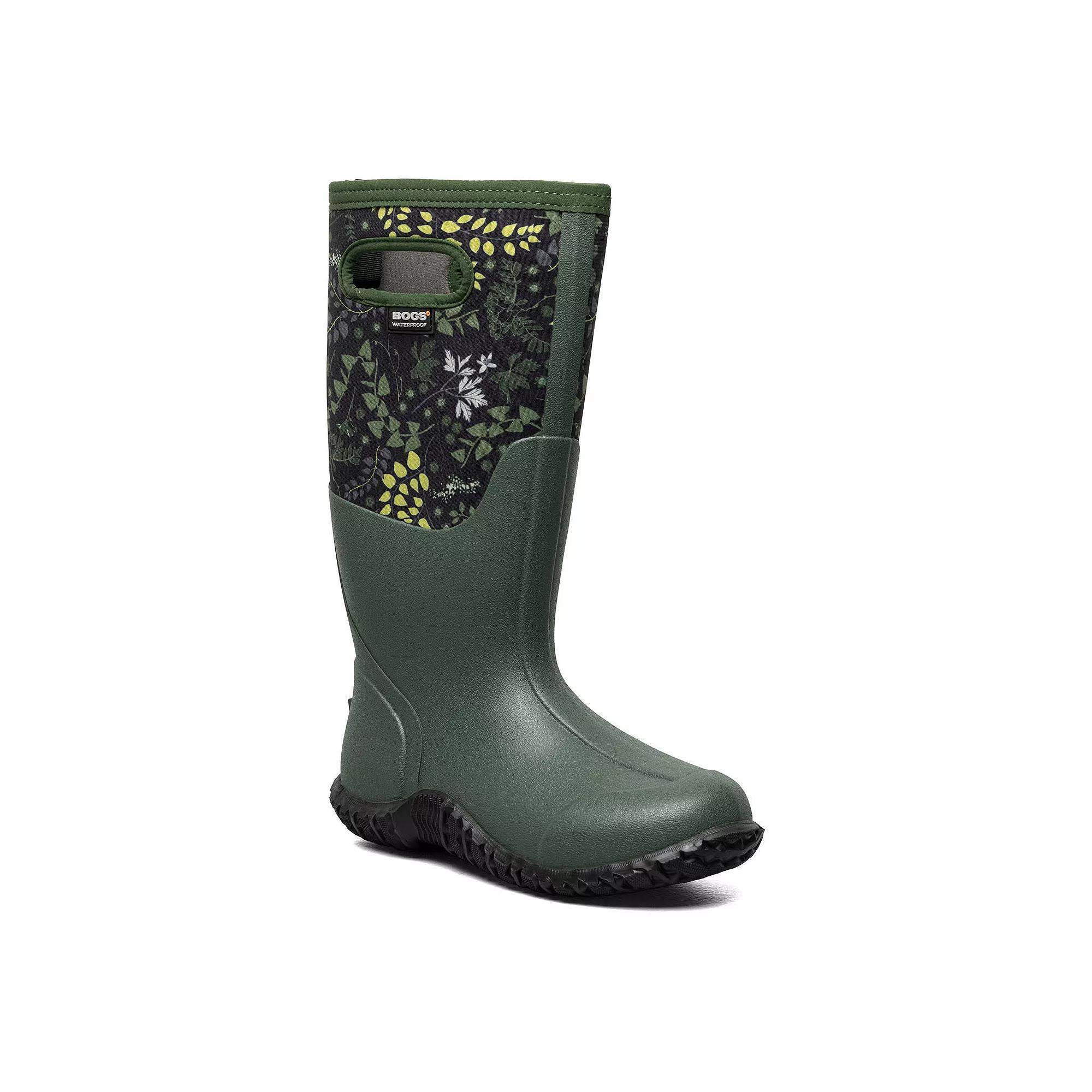 Bogs Mesa Women's Waterproof Rain Boots, Size: 6, English Botanical Product Image