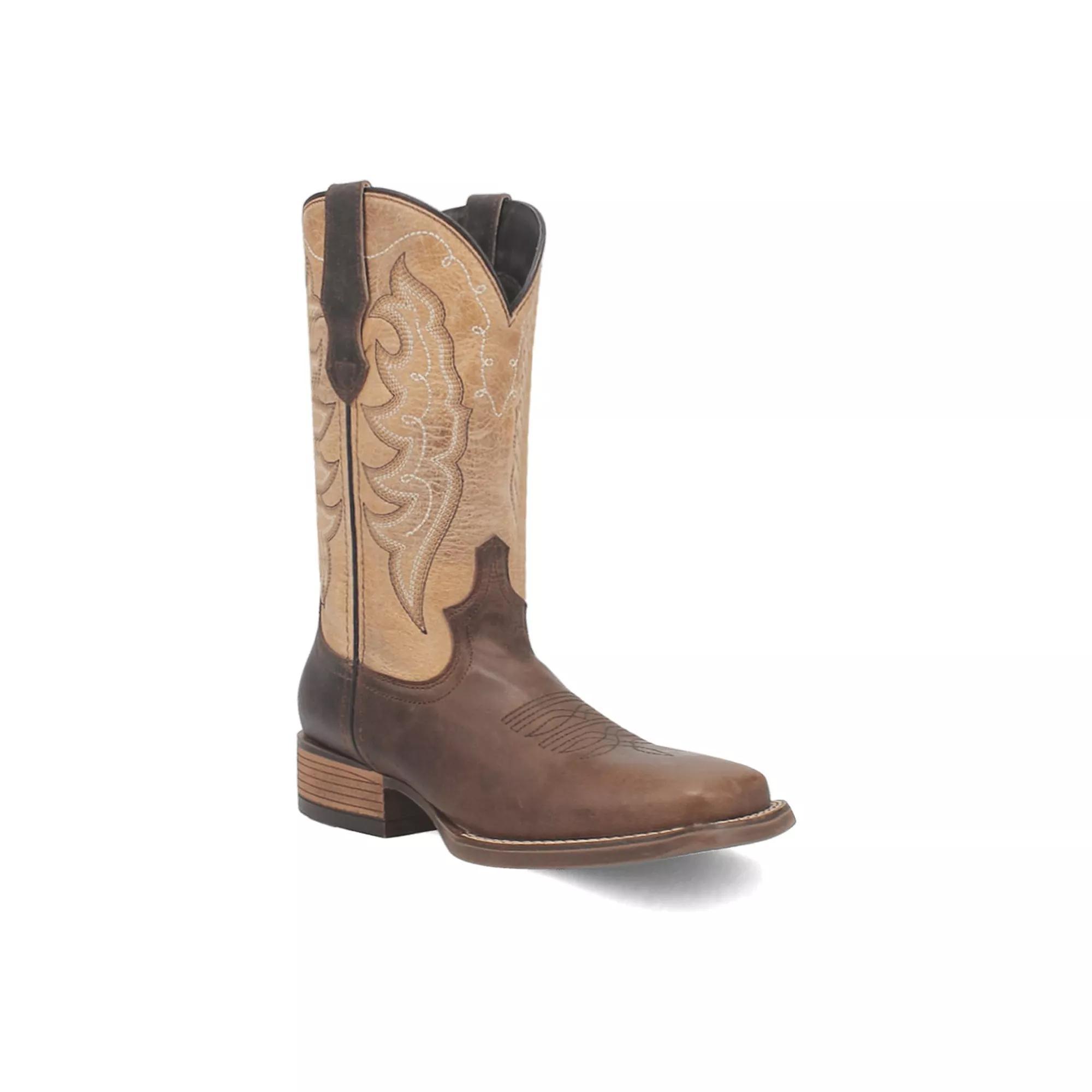 Laredo Delaney Women's Leather Cowboy Boots, Size: 7, Dark Brown Product Image