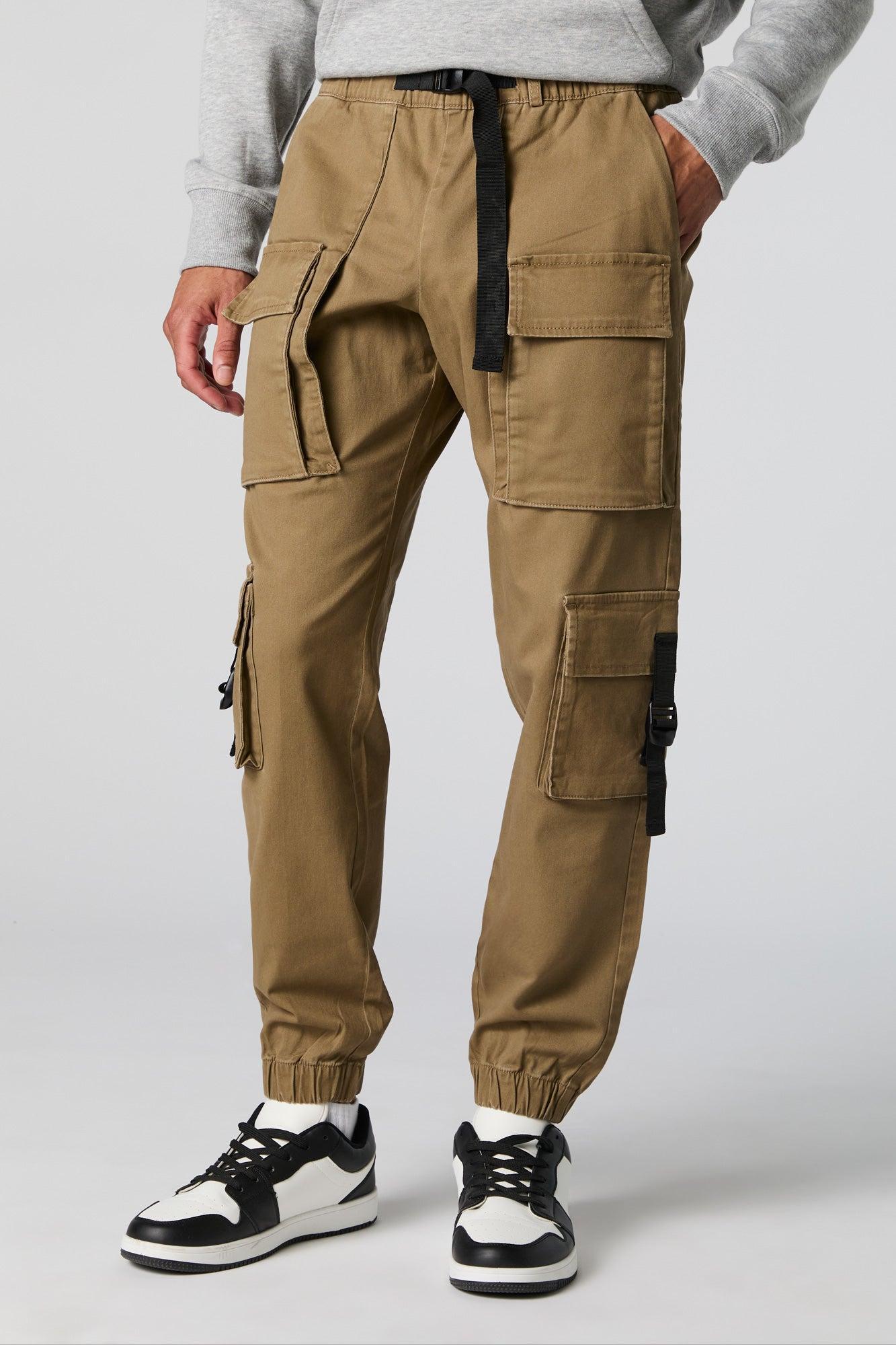 Belted Utility Cargo Jogger Male Product Image
