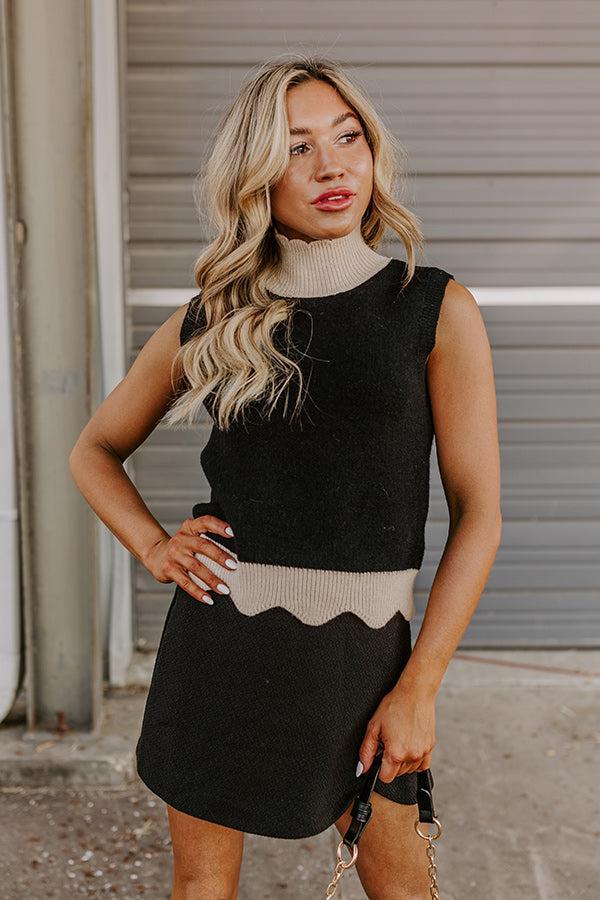 Happy Hour Meetup Knit Sweater Top Product Image