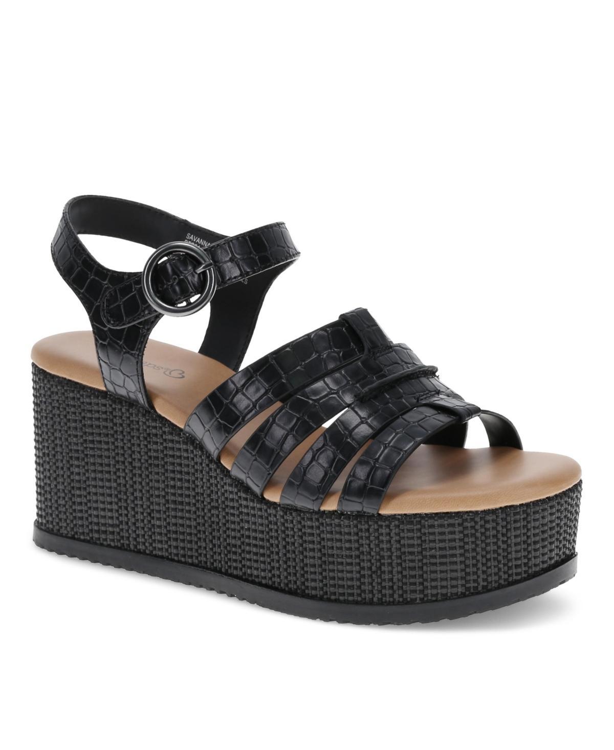 Baretraps Savannah Womens Wedge Sandals Product Image