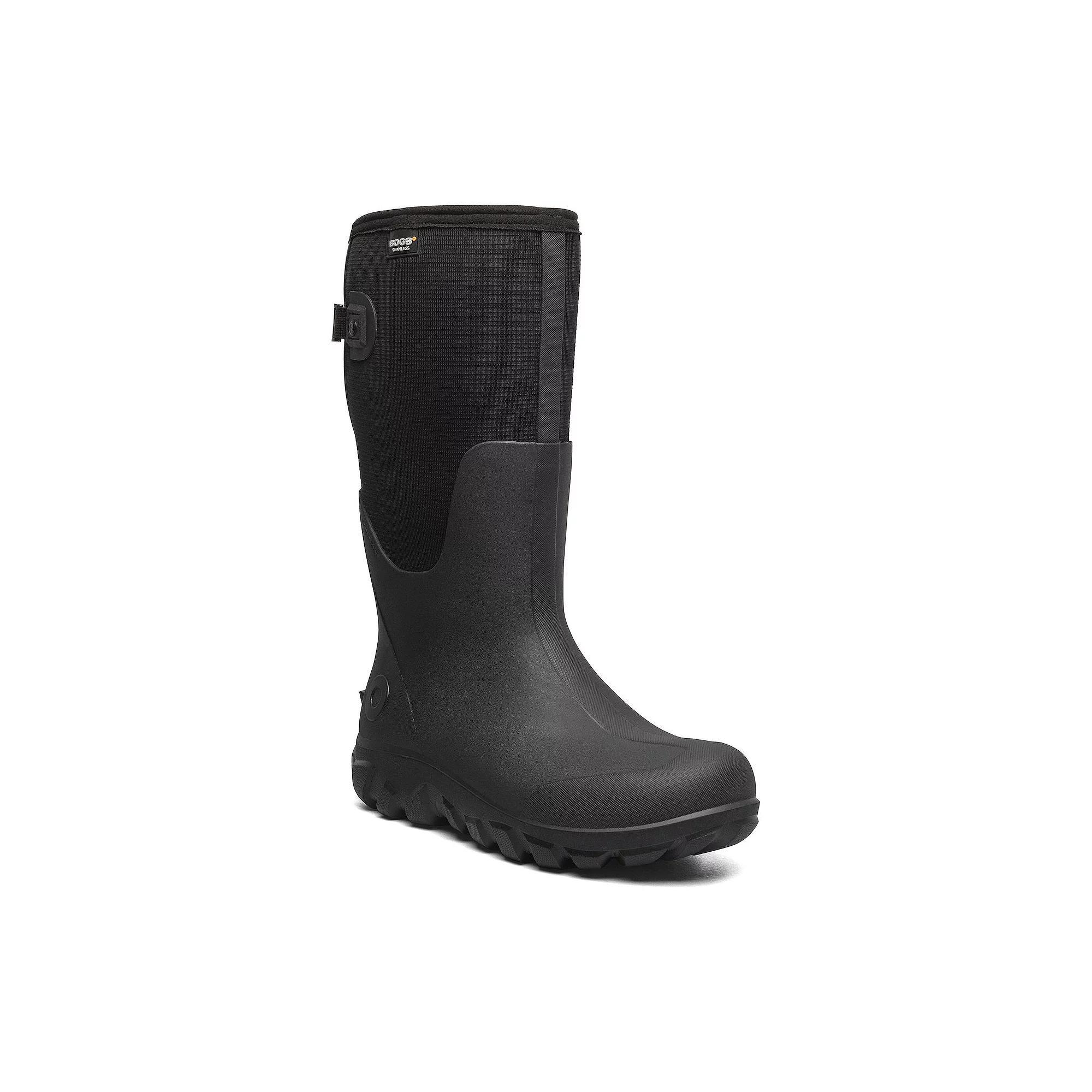 Bogs Classic Seamless Adjustable Calf Men's Work Boots, Size: 12, Black Product Image