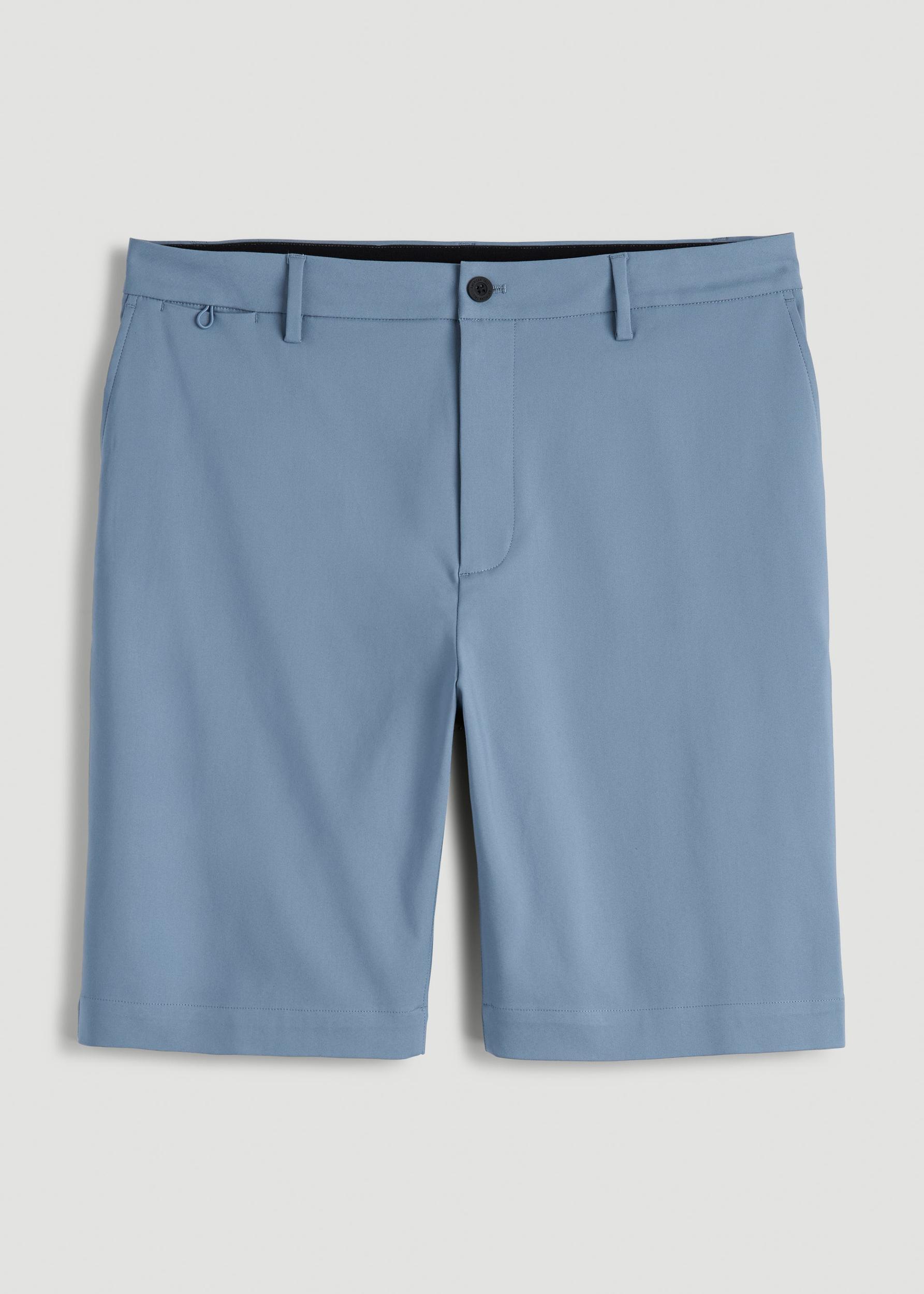 Tech Chino Shorts for Tall Men in Chambray Product Image