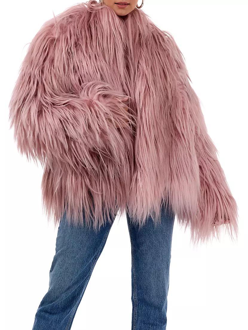 Collarless Goat Jacket Product Image
