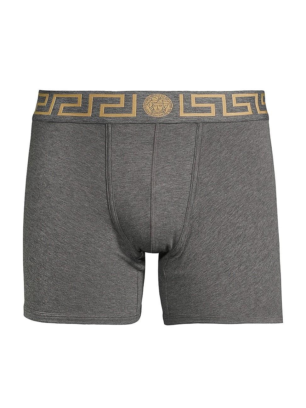 Greca Border Long Boxer Trunks Product Image