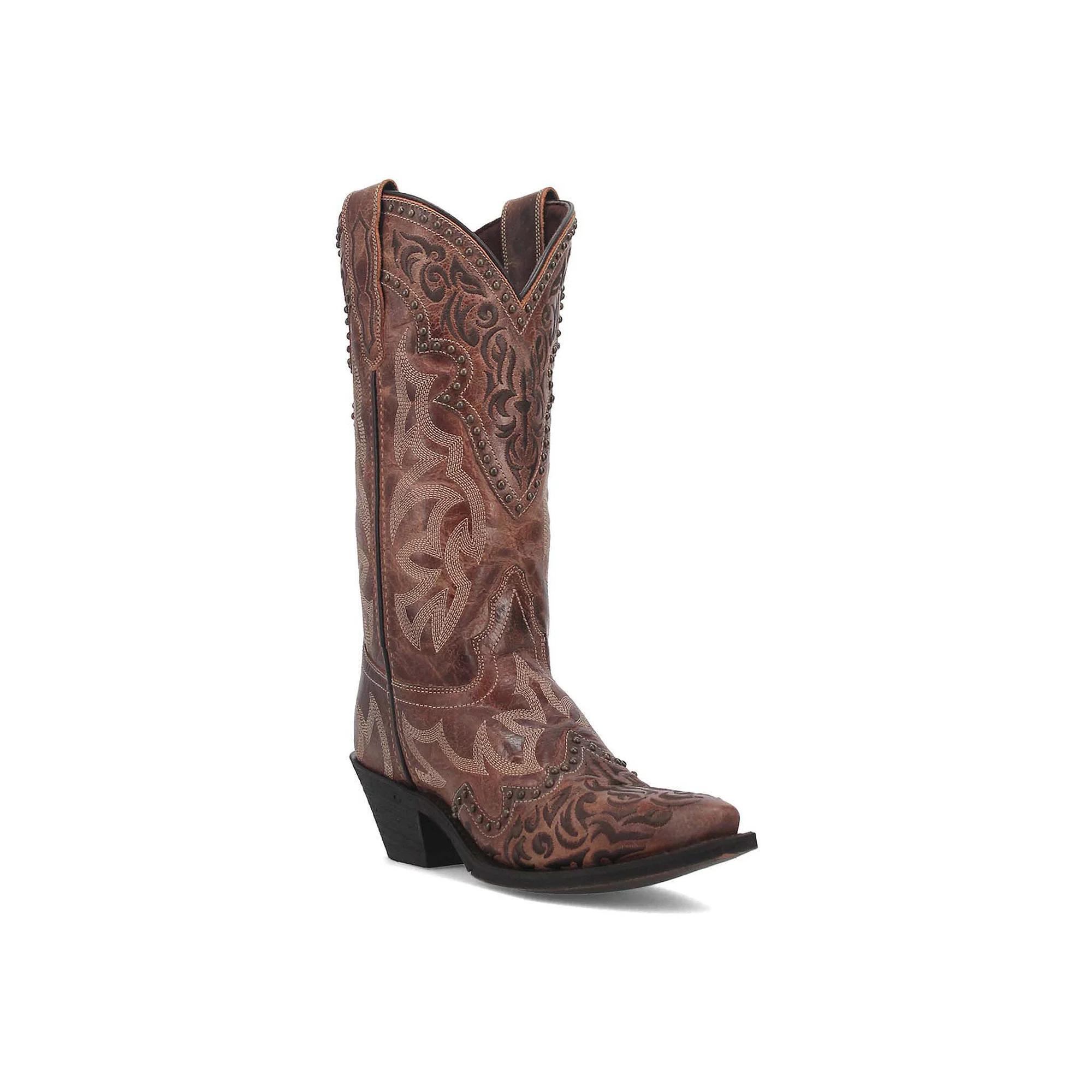 Laredo Braylynn Women's Leather Cowboy Boots, Size: 6, Brown Product Image
