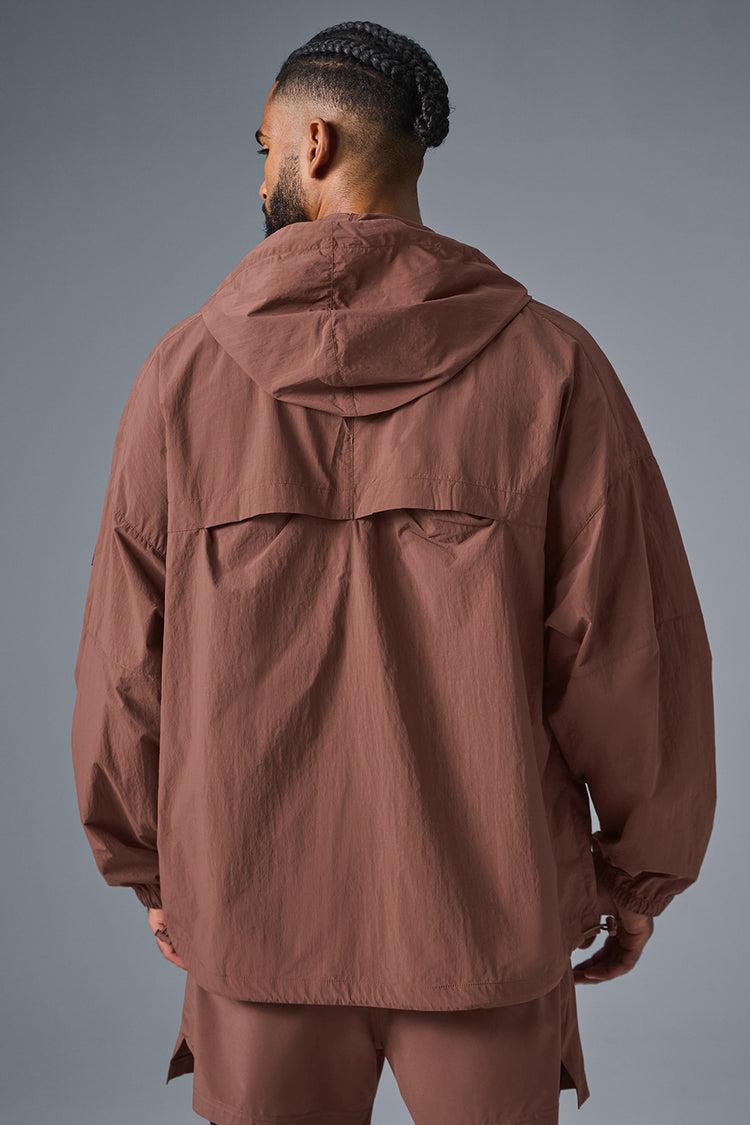 Vantage Nylon Ripstop Track Jacket - Chestnut Product Image