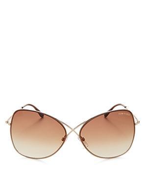 Tom Ford Colette Round Sunglasses, 60mm Product Image