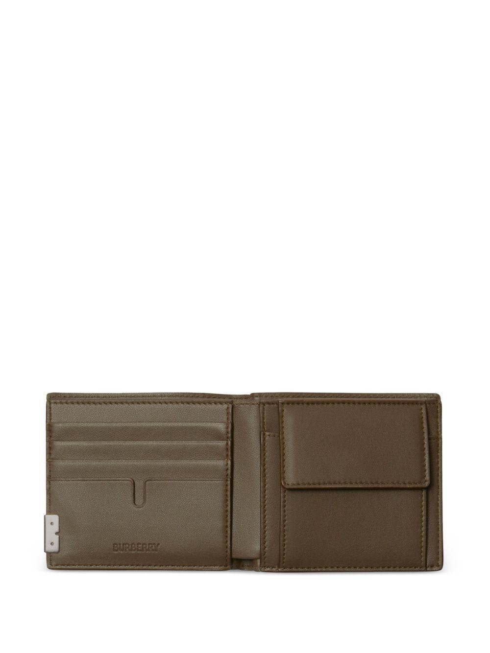 B-cut leather wallet Product Image