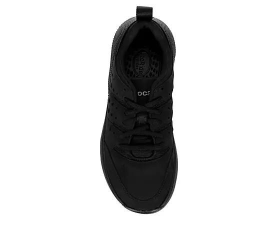 Crocs On The Clock Women's Work Sneakers, Size: 8, Black Product Image
