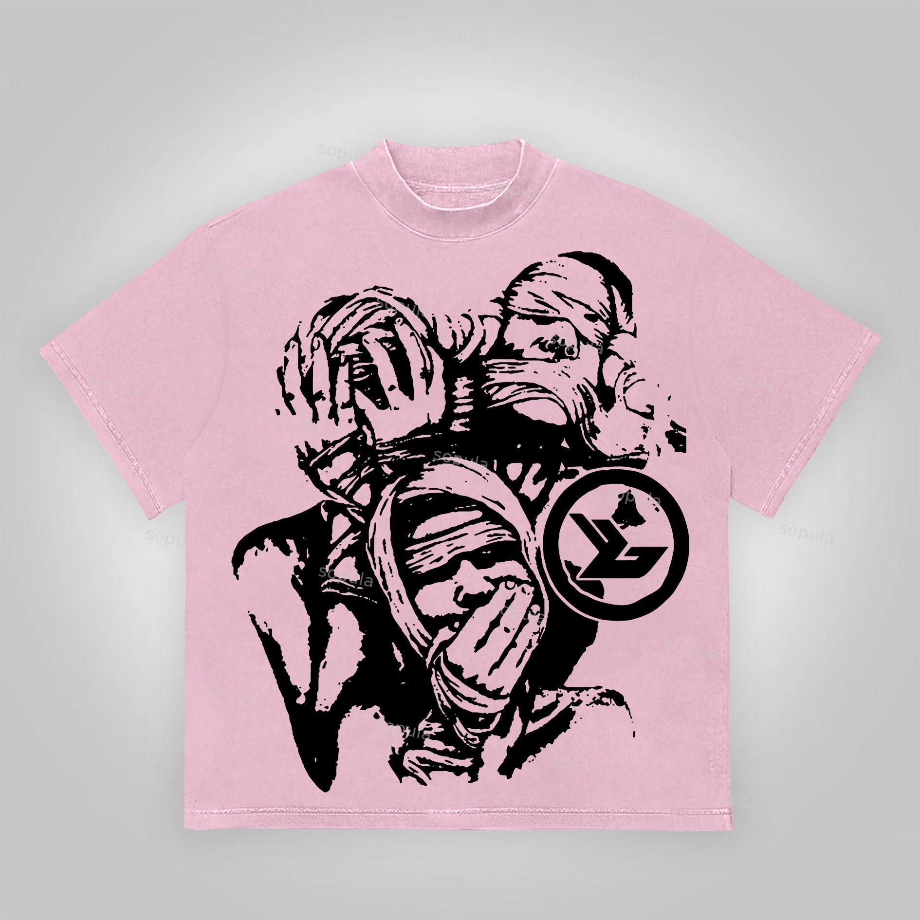 Vintage Members Only Graphic Cotton Short Sleeve T-Shirt Product Image