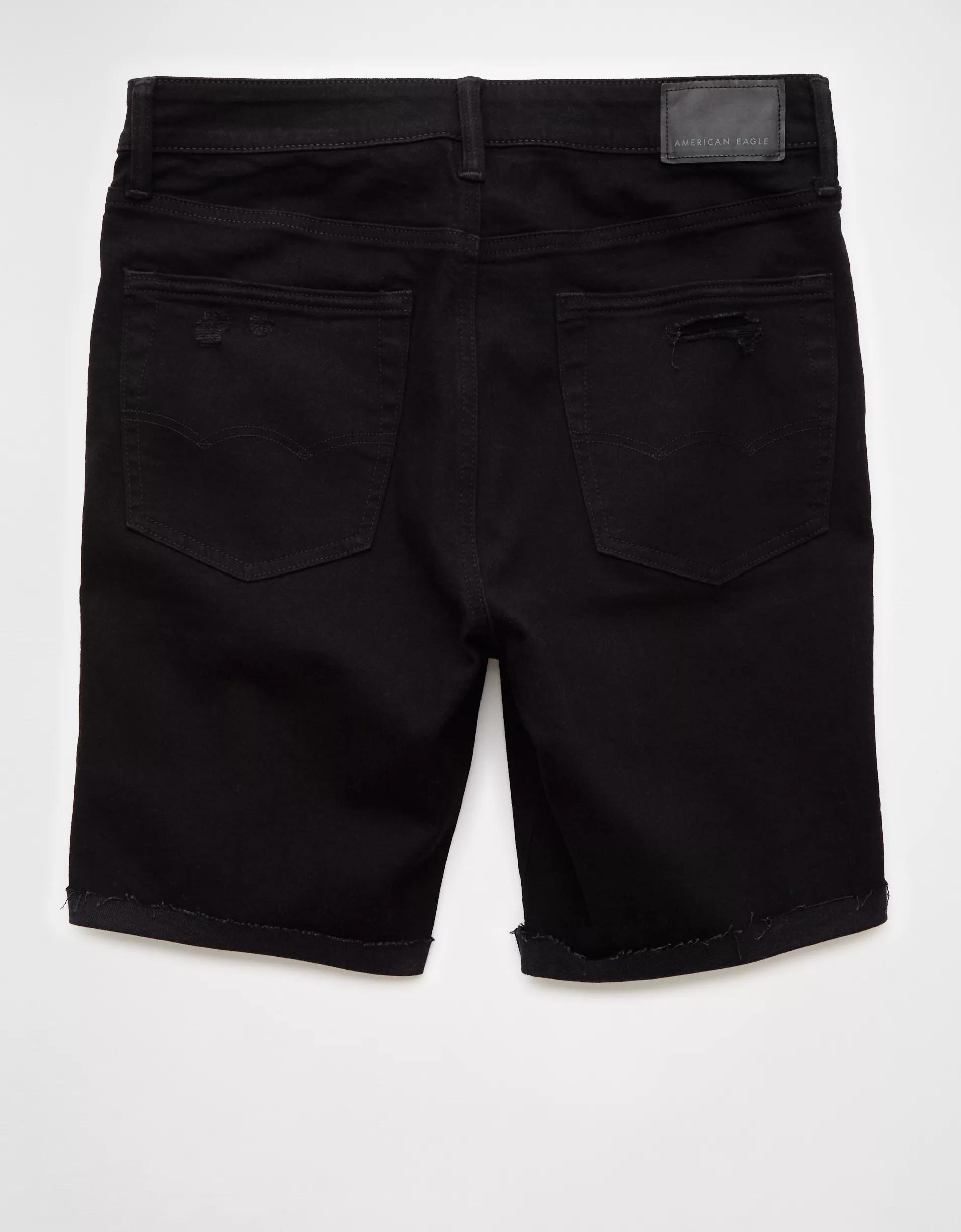 AE 9" AirFlex+ Patched Denim Short Product Image