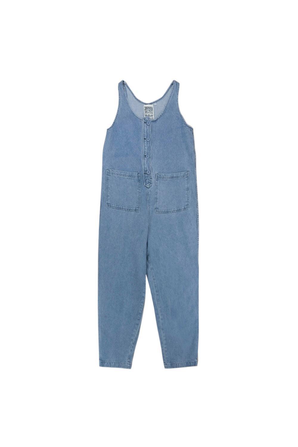 Denim Button Front Jumper Female Product Image