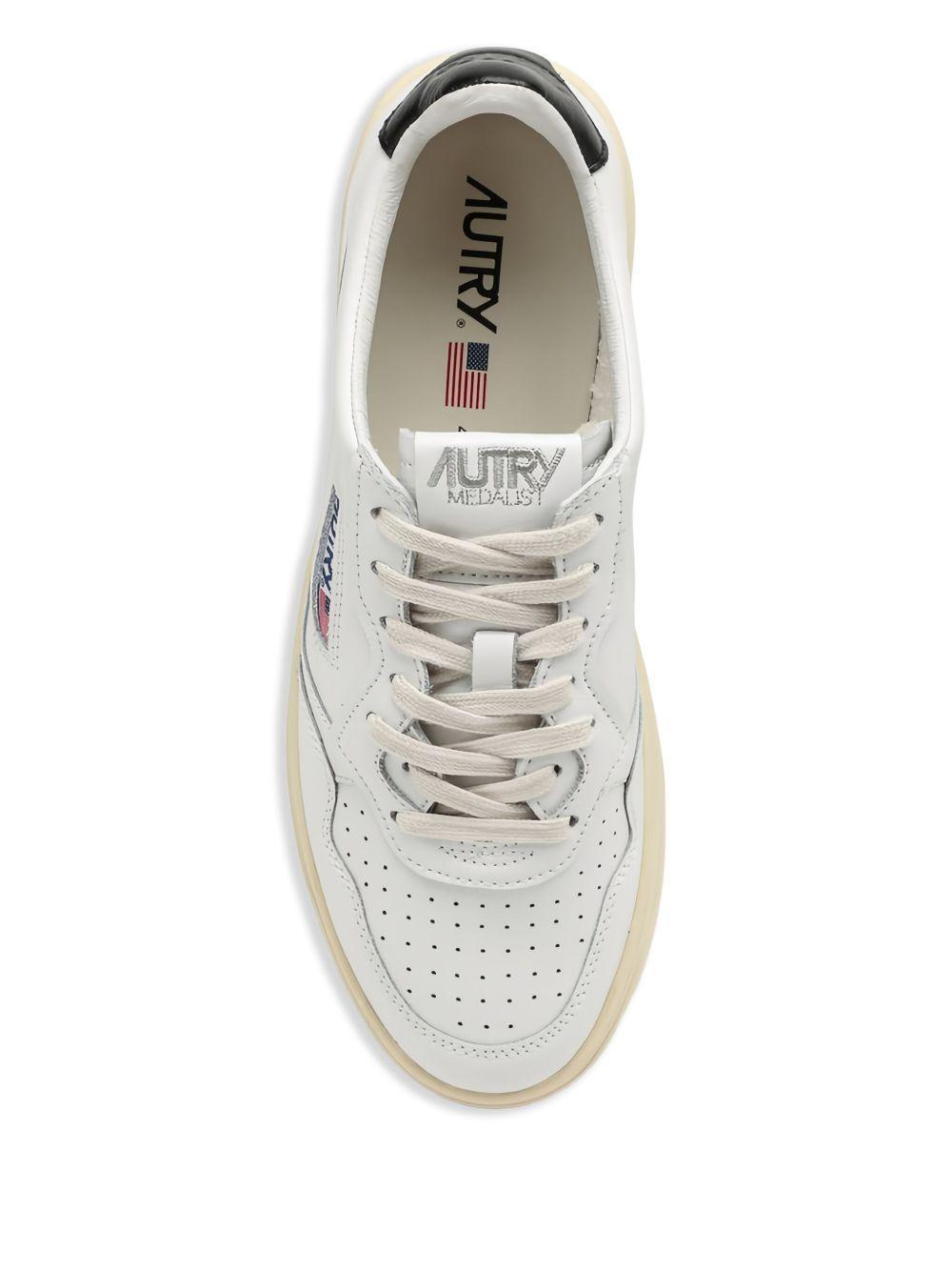 leather sneakers Product Image