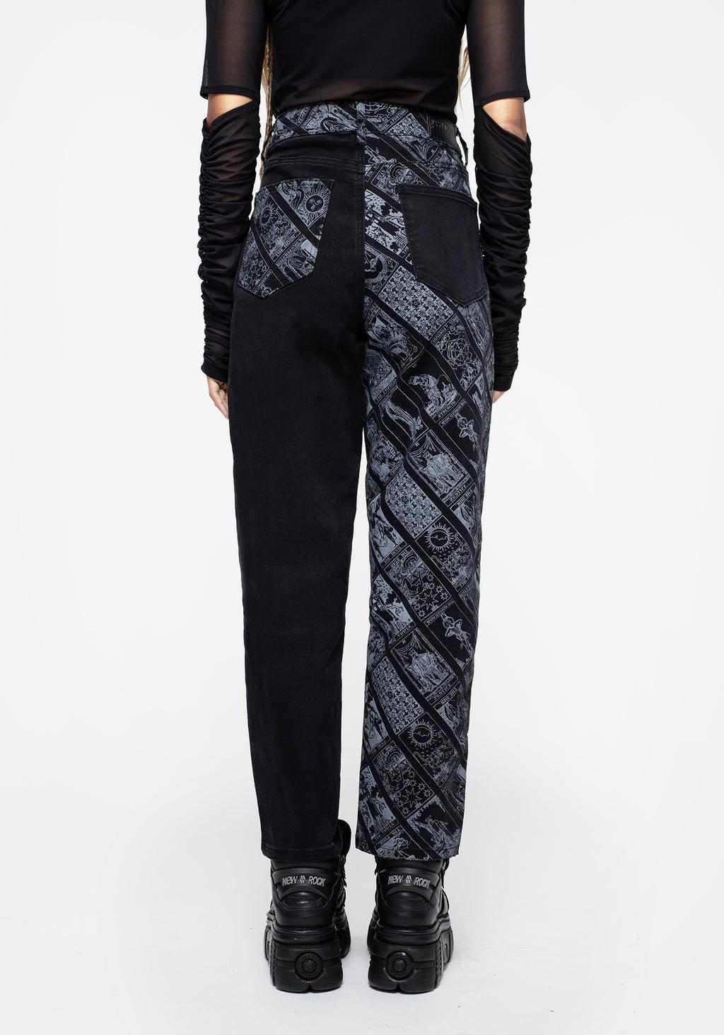 Cartomancy Printed Mom Jean Product Image