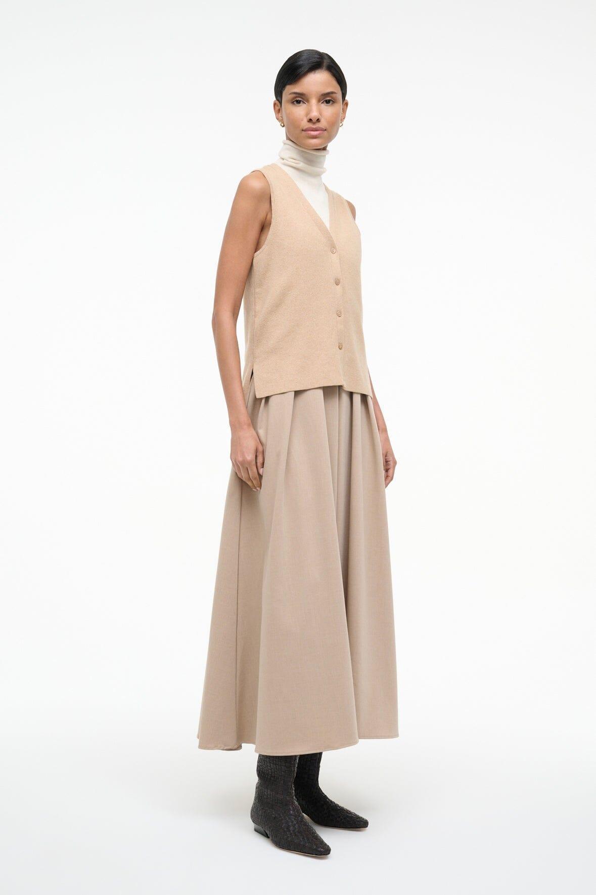 MADELINE DRESS | WHEAT Product Image