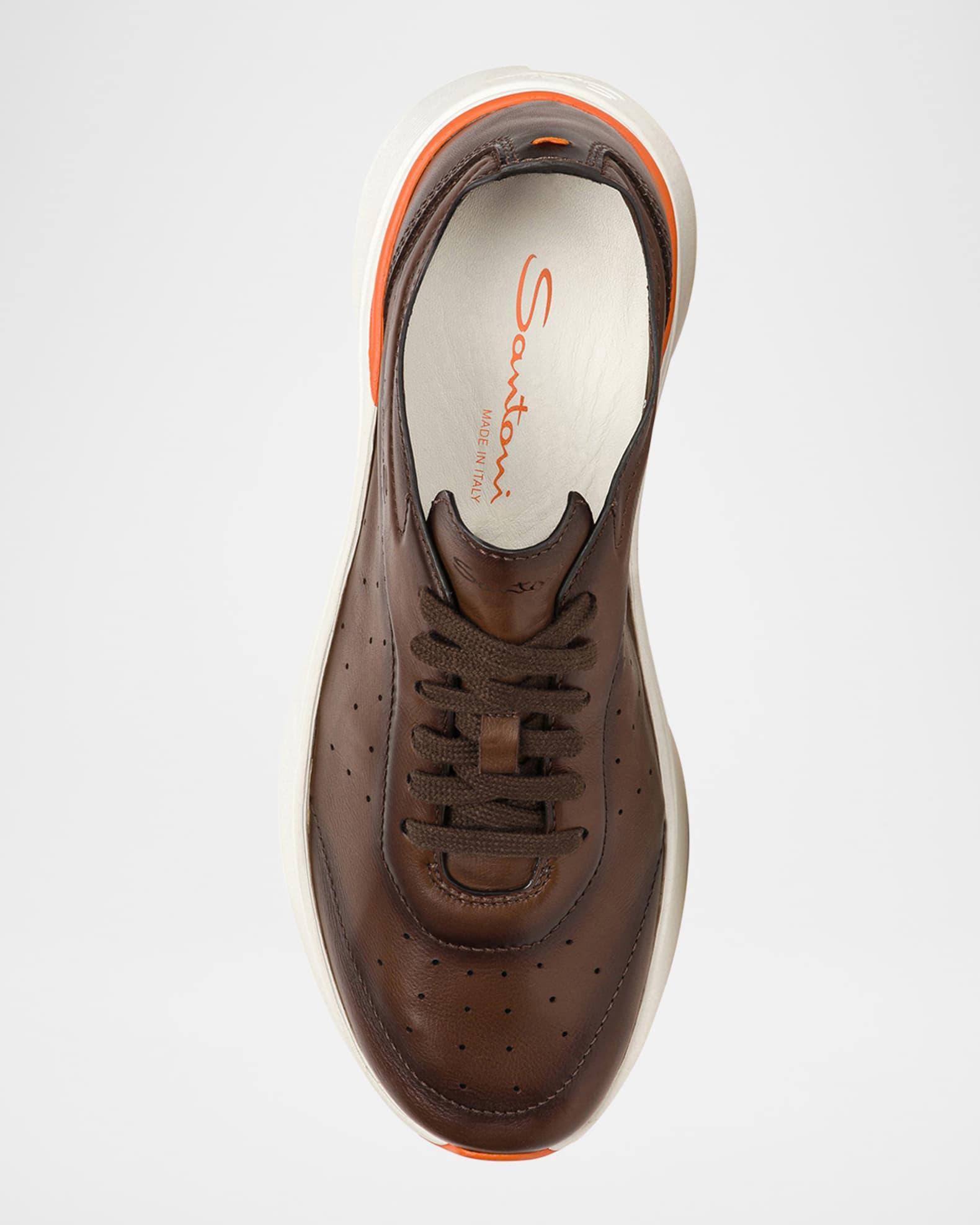 Men's Bounce Lambskin Runner Sneakers Product Image