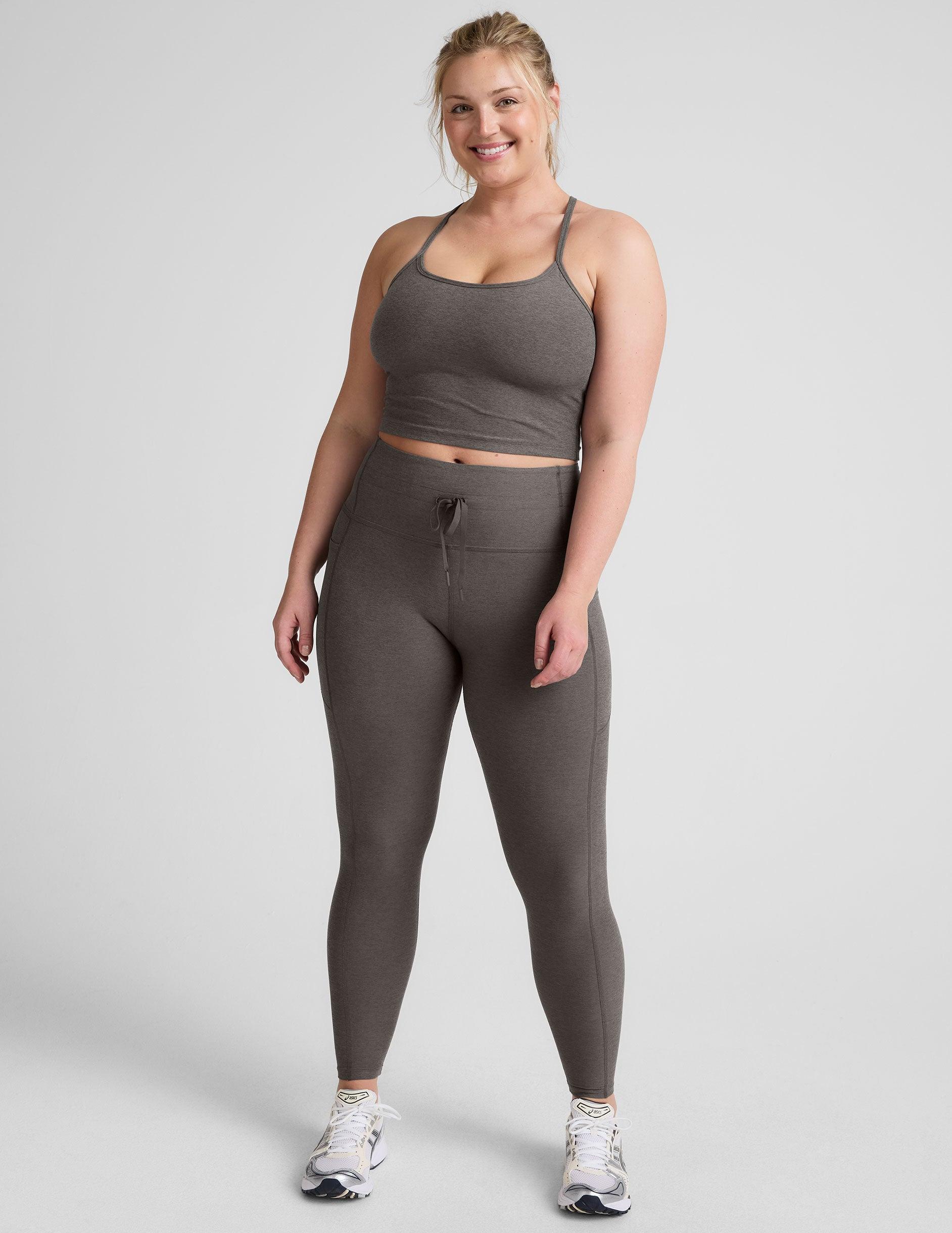 Spacedye Slim Racerback Cropped Tank Product Image