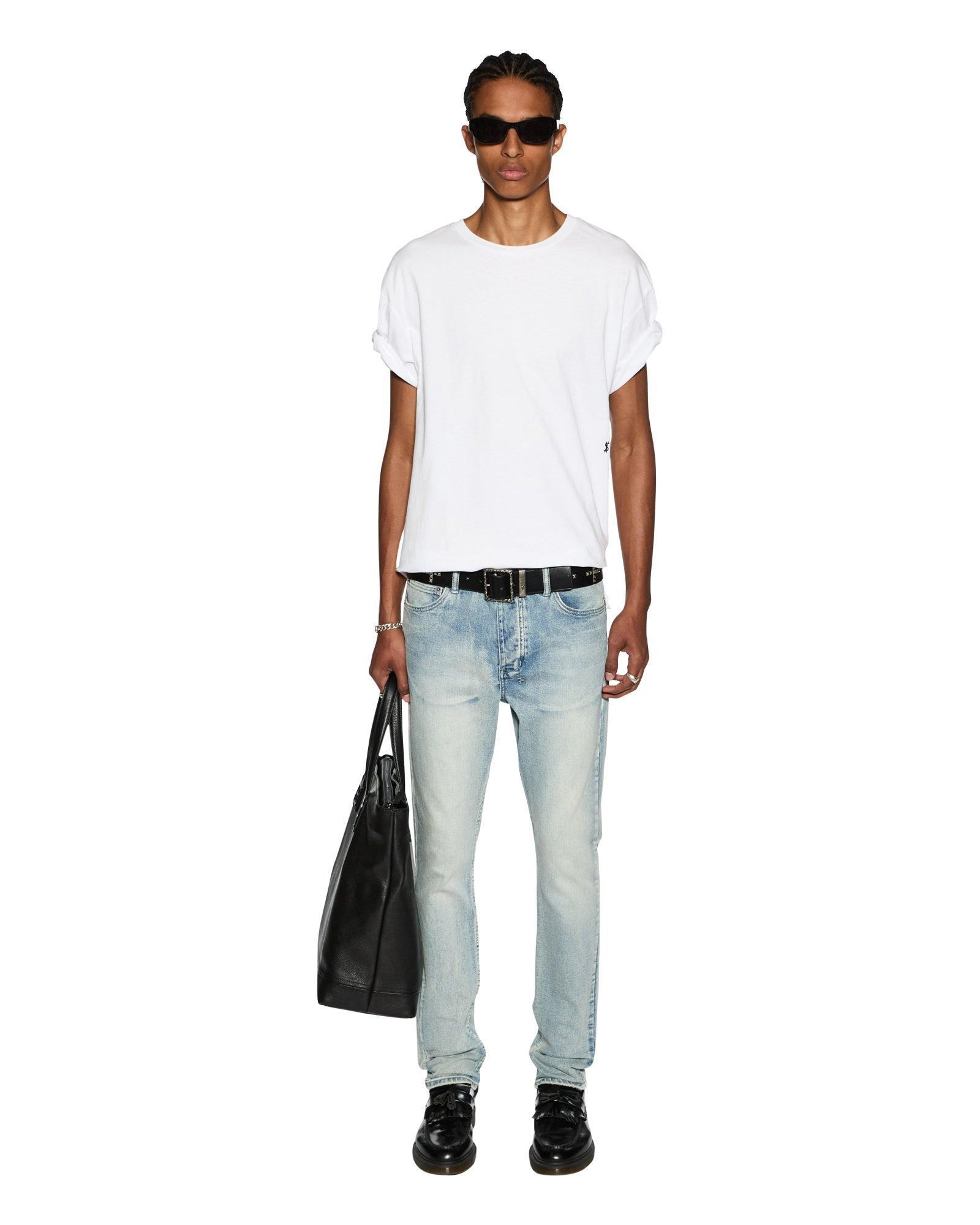 4 X 4 BIGGIE SS TEE OPTIC WHITE Male Product Image
